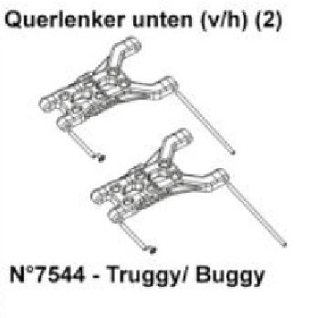 DF Models 7544 | Querlenker unten Truggy (2)