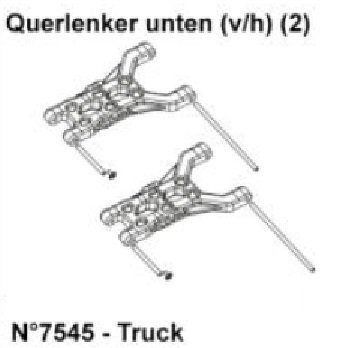 DF Models 7545 | Querlenker unten Truck (2)