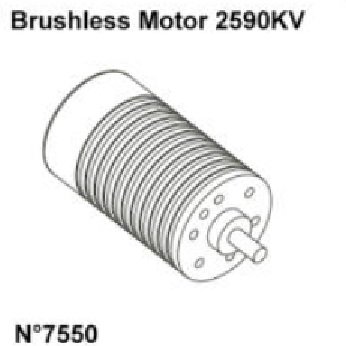 Brushless Motor 2590KV
