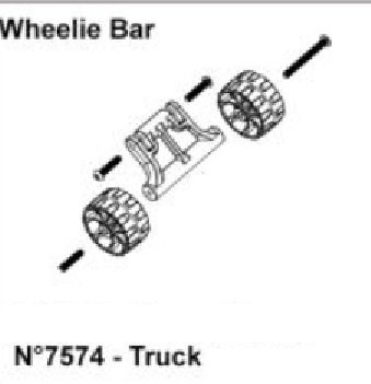DF Models 7574 | Wheelie Bar MT