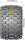 Louise RC - MFT - MT-UPHILL - 1-8 Monster Truck Komplettradsatz - Fertig Verklebt - Sport - Bead Style 3.8 Felgen Schwarz-Chrom - 0-Offset - Hex 17mm - L-T3322BC