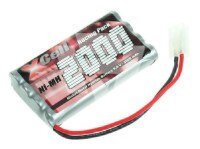 XR9,6V/2000mAH-L4x2 MiMH flach Tamiya M