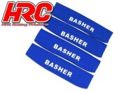 Tuningteile - 1/10 Off Road - Dämpfersocken 110x25-30mm - Blau (4 pcs)