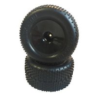Reifen Truggy auf Diskfelge schwarz (2) BasicLine