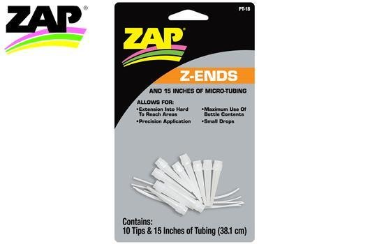 Kleber - Z-Ends micro tubing - 10 Extended Tips + 38cm of Micro Tubing (15 in.)