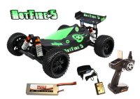 DF Models 3009 | Hotfire Buggy, 1:10 Brushl./Metall....