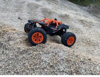 DF-Fun-Racer 1:14 mit 4 Akkus - 4WD RTR - Orange
