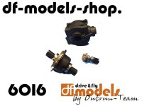 DF Models 6016 | Differential (Stahl) komplett mit Gehäuse