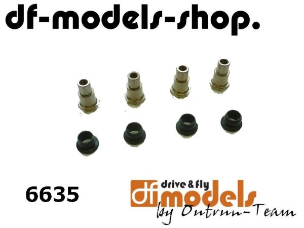 DF Models 6635 | Dämpferlager 1:8