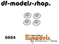 DF Models 6664 | Spoilerbefestigungsscheiben, Buggy 1:8