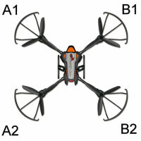 Ersatz-Arm B2 mit MOTor und Getriebe zu 9180 SkyWatcher Race 9180b2